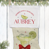 Merrier with a Margarita Stocking Merrier with a Margarita Stocking