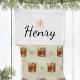 Whiskey Lover Stocking