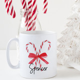 Candy Cane Christmas Mug