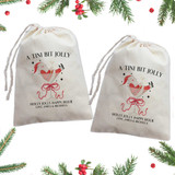 A Tini Bit Santa Favor Bags