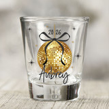 Disco Ball Drop NYE Shot Glasses