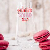 Galentine Squad Champagne Flute