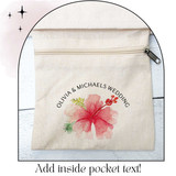 Tropical Floral Beach Tote