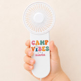 Retro Smiley Face Mini Fan