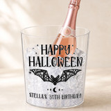 Happy Halloween Boho Bat Ice Bucket