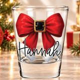 Santa Bow Shot Glasses