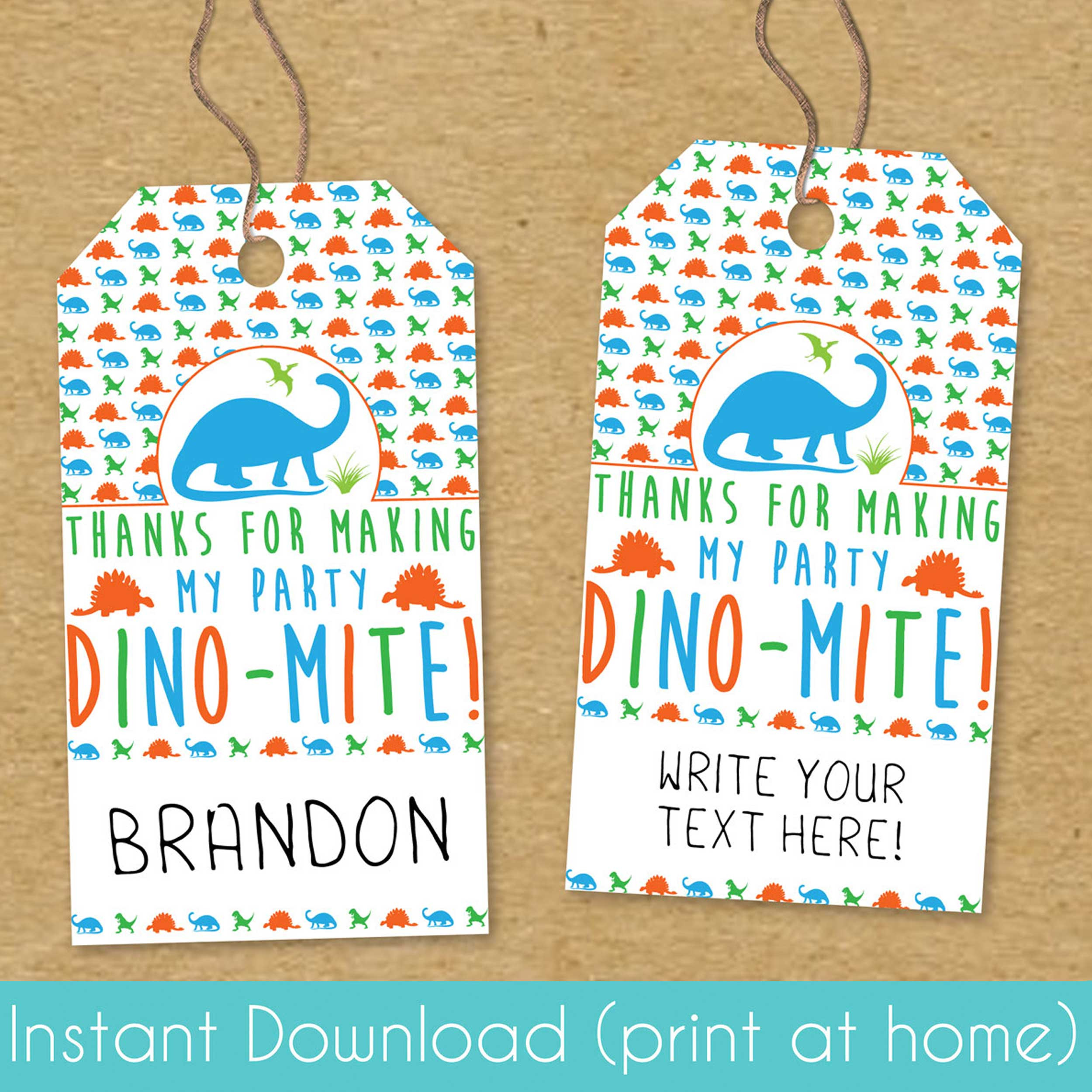 Funny Thanksgiving Printable Tags (Instant Download)