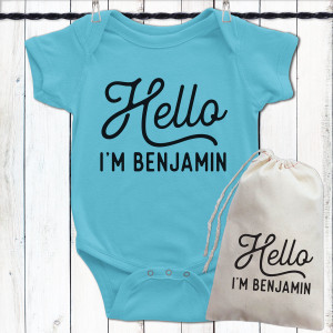 Personalized Baby Boy Tops
