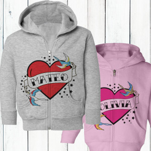 personalized zip up jackets