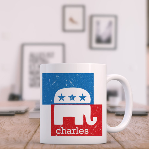 Personalized Republican Mug