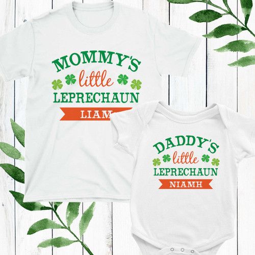 Little Leprechaun Baby + Kids Shirts