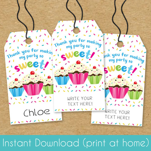 Printable Treat Bag Toppers | Personalized Treat Bag Toppers | Printable Bag  Tops