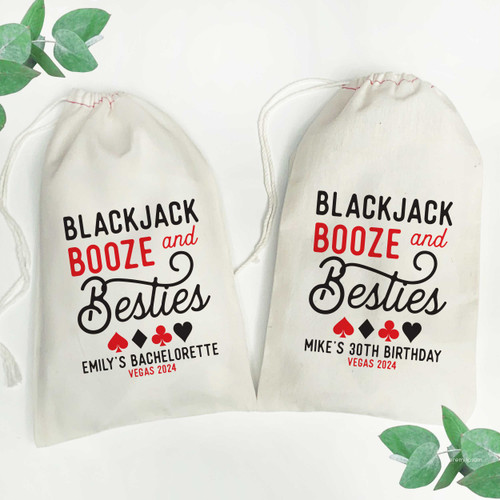 Blackjack Booze & Besties Bags