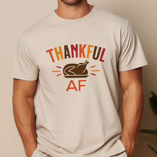 Thankful AF Thanksgiving Unisex T-Shirt