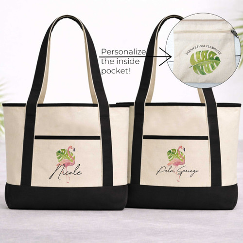 Flamingo Beach Tote