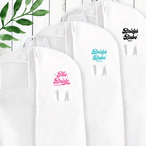 Retro Bride's Babe Garment Bags