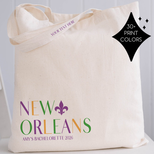 New Orleans Tote + Favor Bags