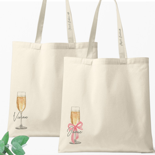 Champagne Tote Bags