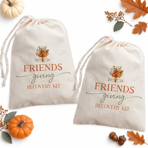 Floral Friendsgiving  Bags