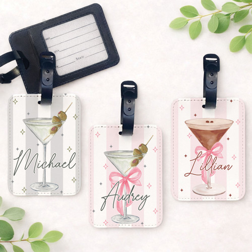 Martini Luggage Tags