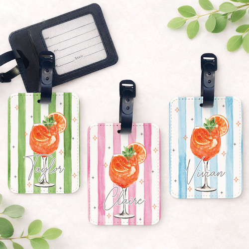 Aperol Spritz Luggage Tags