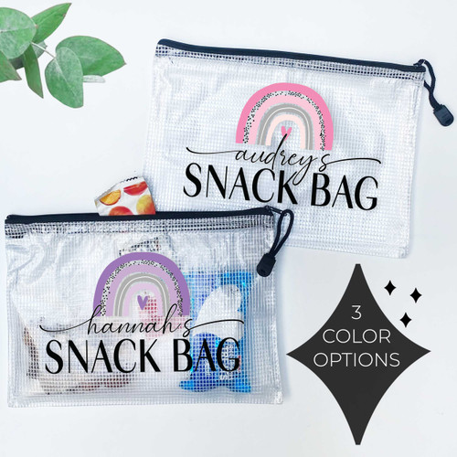 Boho Rainbow Snack Bag
