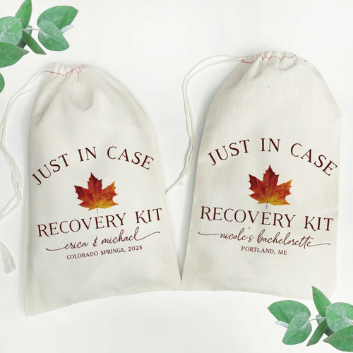 Fall Leaf Just in Case Recovery Kit Bags Fall Leaf Just in Case Recovery Kit Bags