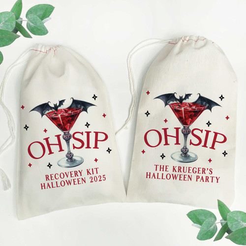 Batty Halloween Cocktail Oh Sip Bags