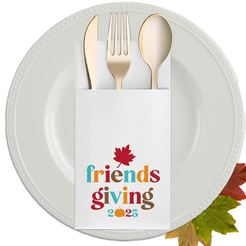 Retro Friendsgiving Napkins Retro Friendsgiving Napkins