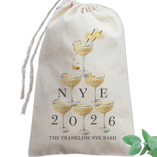 Champagne Tower NYE Bags