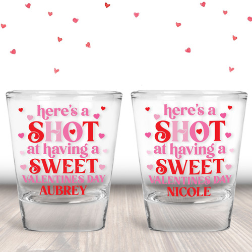 A Shot at a Sweet Valentines Day Shot Glasses