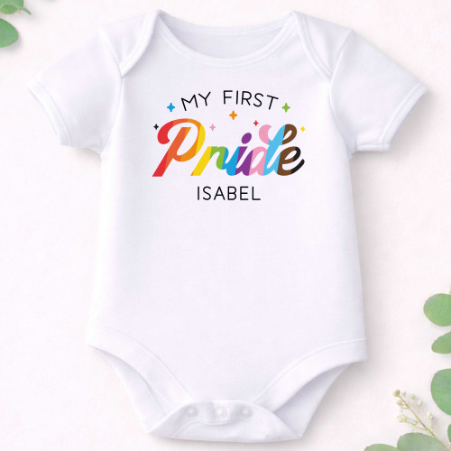 My First Pride Baby Shirt