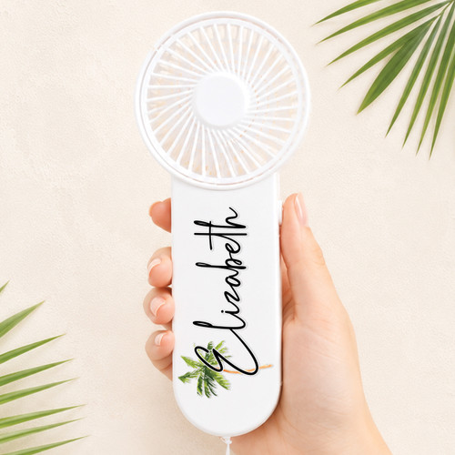 Palm Tree Mini Fan