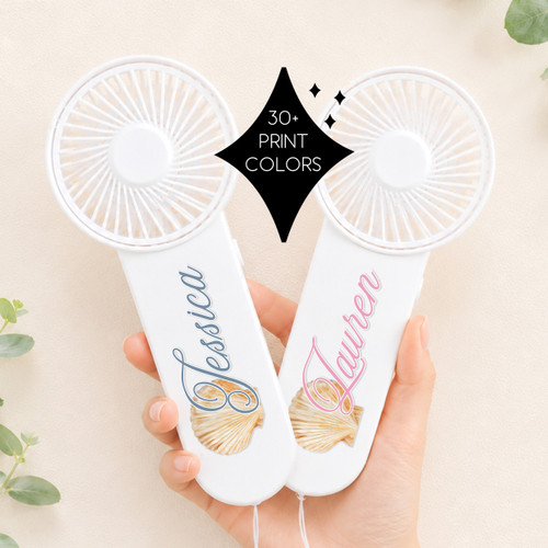 Seashell Mini Fan
