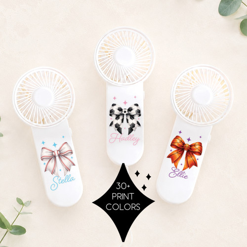 Sport Bows Mini Fan