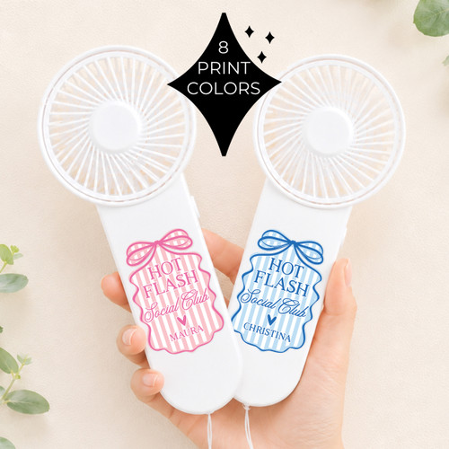 Hot Flash Social Club Mini Fan