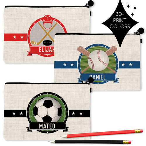 Sports Ball Pencil Cases
