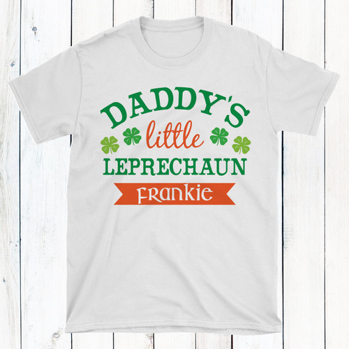 Personalized Little Leprechaun St. Patrick's Day T-Shirt