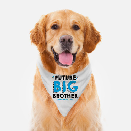 big brother dog handkerchief