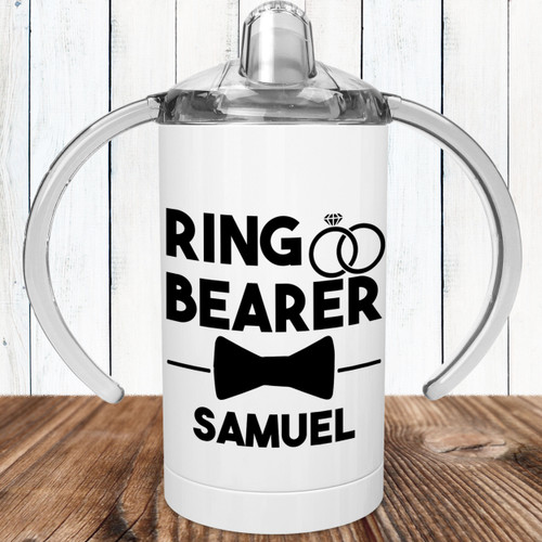 ring bearer sippy cup