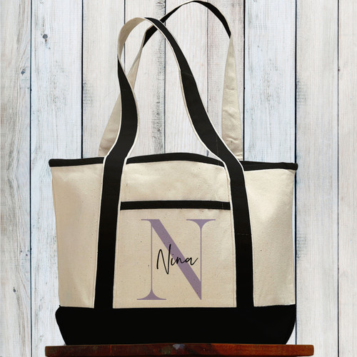 monogram totes