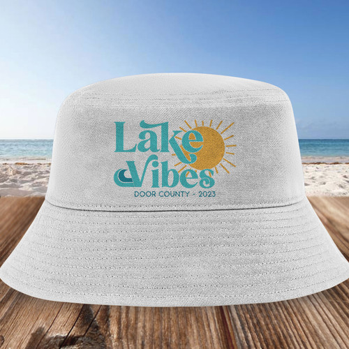 Lake Vibes Custom Bucket Hats
