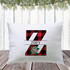 Plaid Pinecone Monogrammed Pillowcase