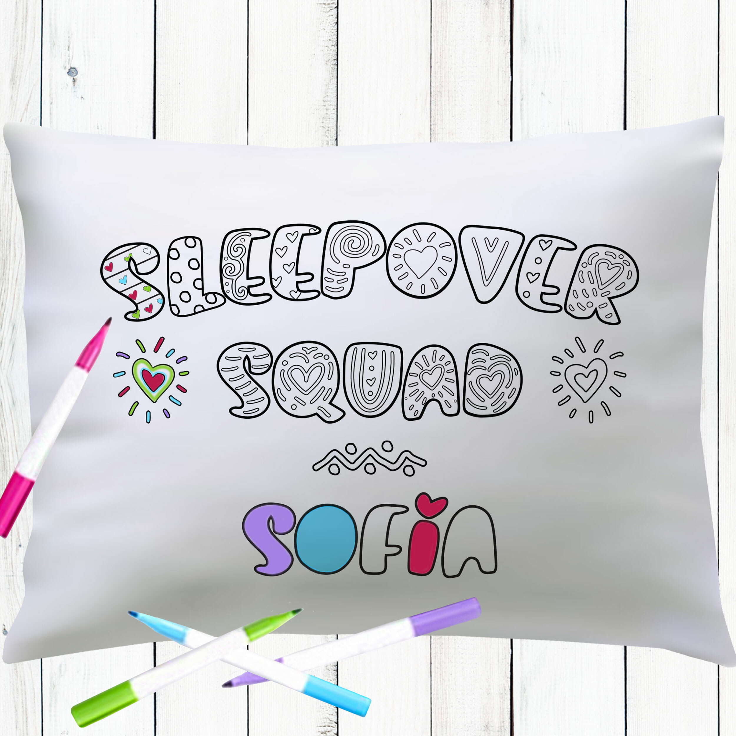 Sleepover Pillowcases