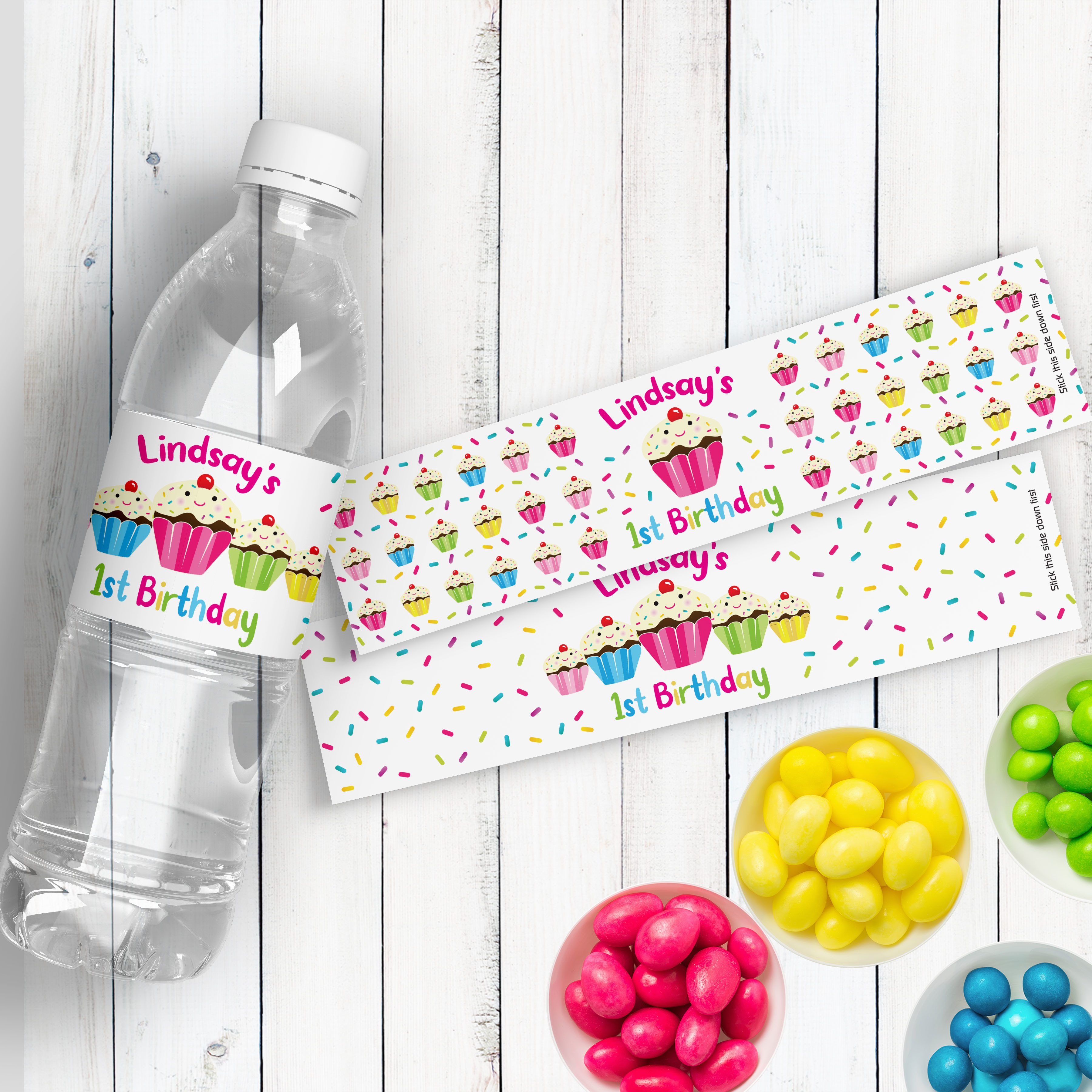 Kids Water Bottle Labels