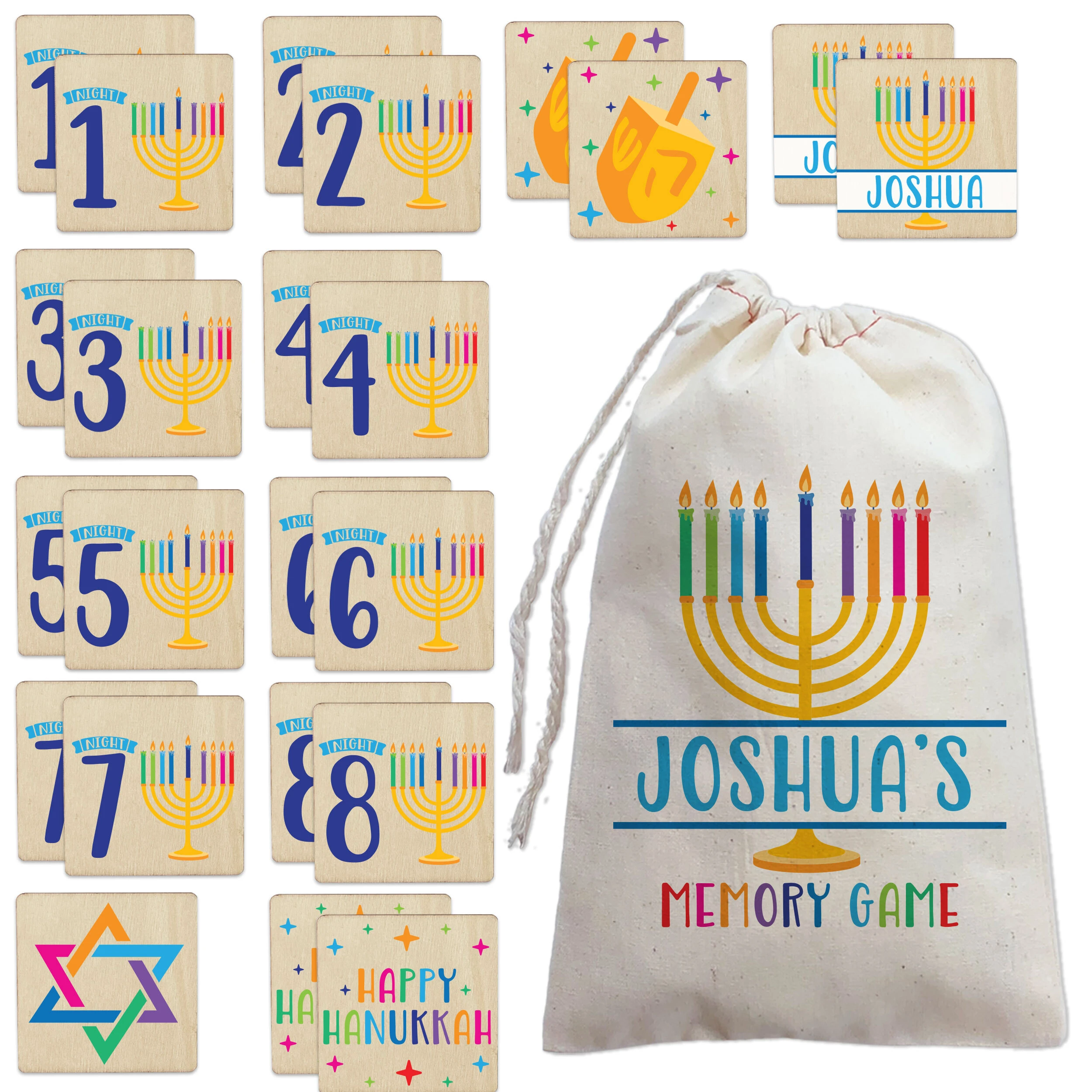 Personalized Hanukkah gifts for kids