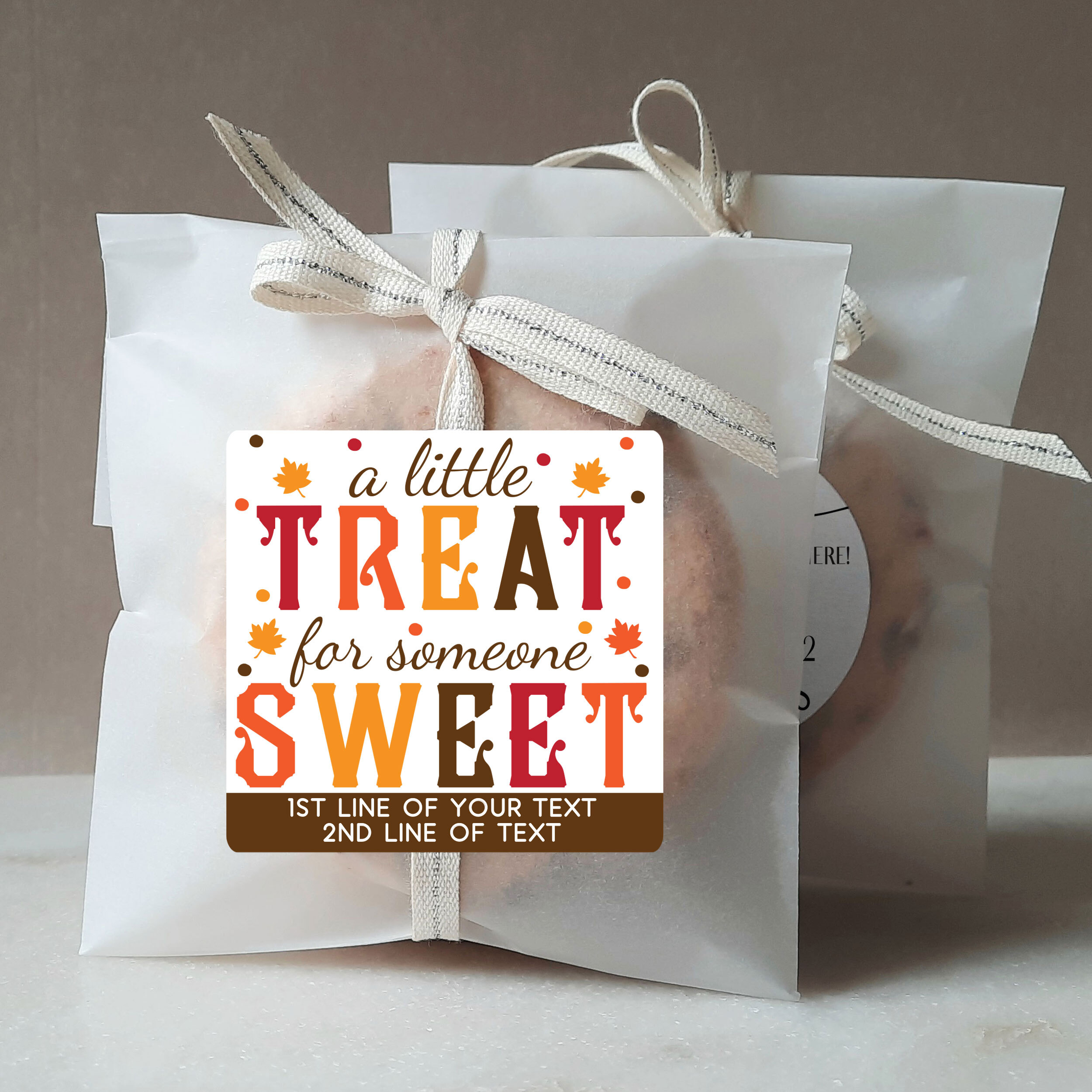 Personalized Thanksgiving labels and stickers