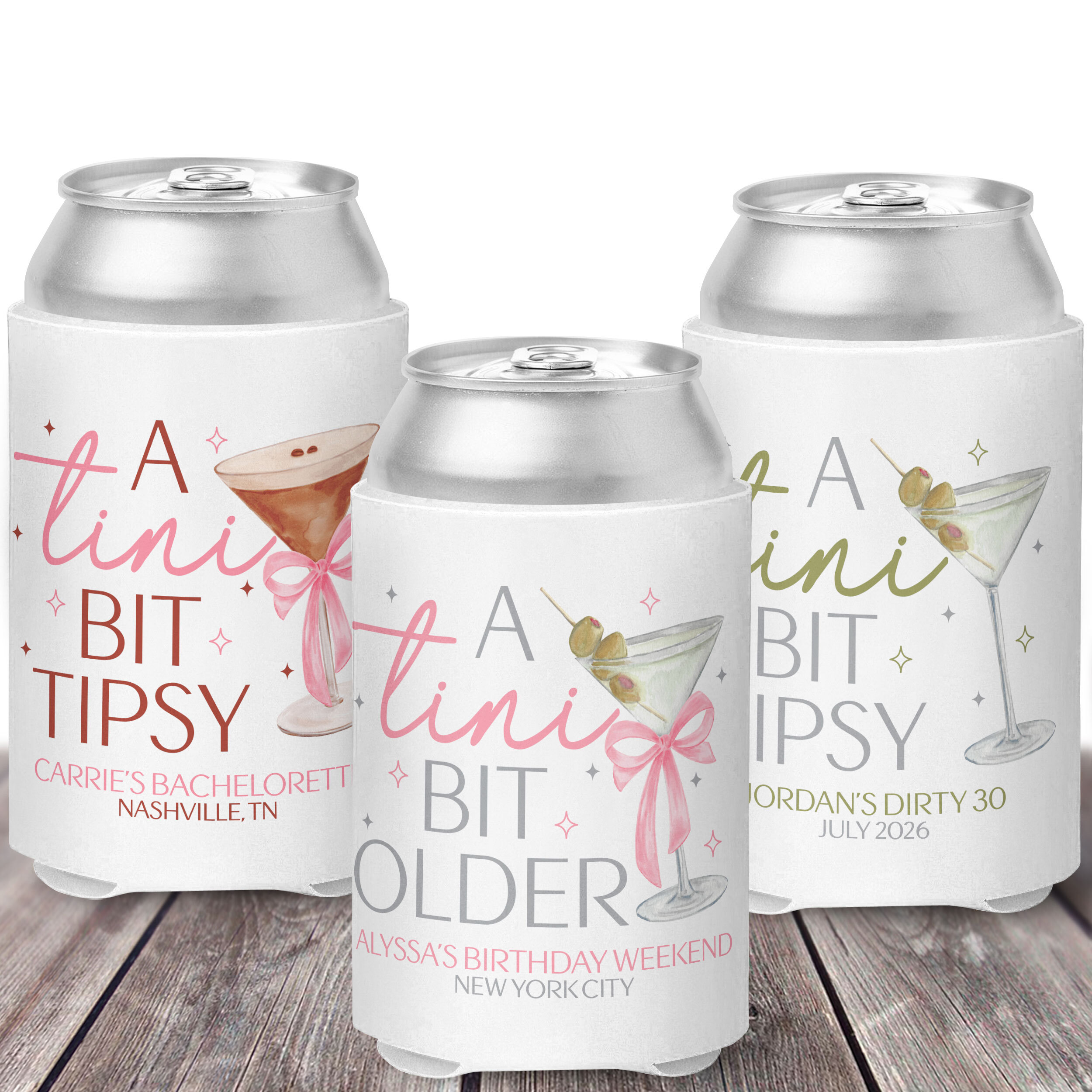 Personalized birthday gifts and party favors for her
