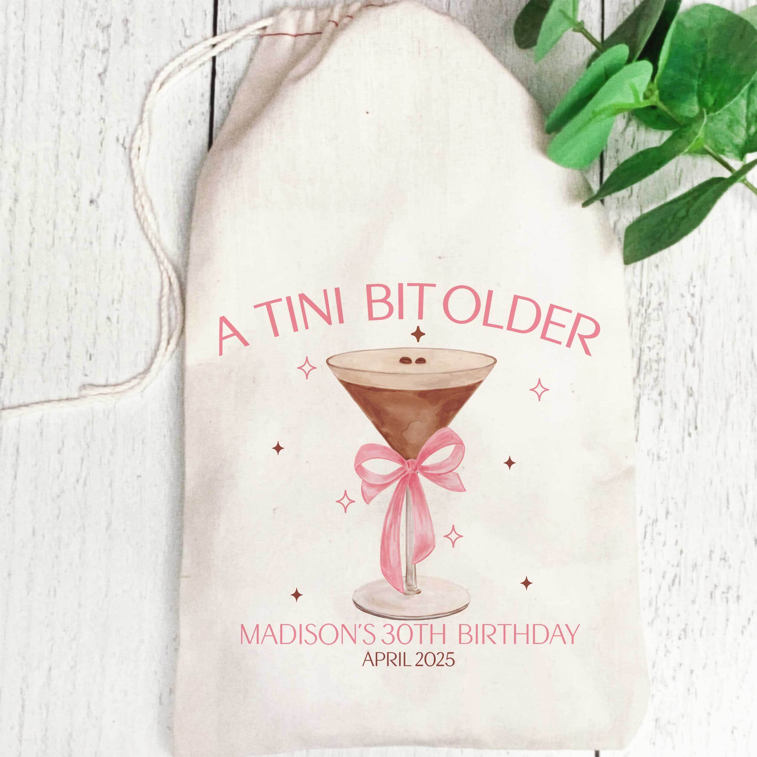 Personalized adult birthday recovery kits