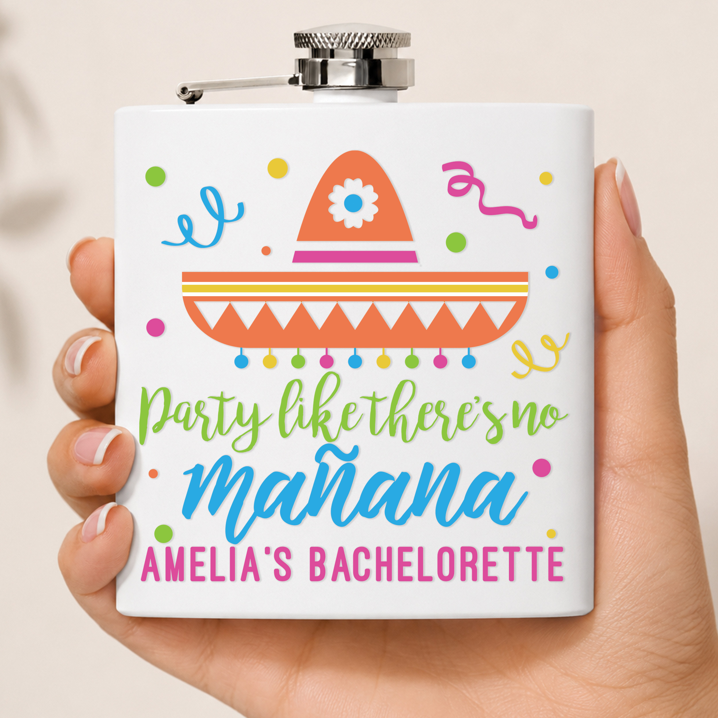 Personalized Bachelorette Flasks